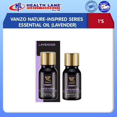VANZO NATURE-INSPIRED SERIES ESSENTIAL OIL (LAVENDER) (10ML)